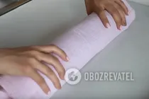 Рулет із білим шоколадом - Крок 5 Рулет із білим шоколадом - Крок 5
