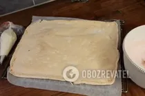 Воздушный меренговый рулет - Шаг 7 Воздушный меренговый рулет - Шаг 7