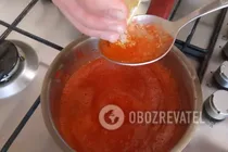 Праздничный рулет с кремом - Шаг 9 Праздничный рулет с кремом - Шаг 9