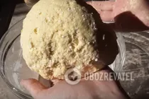 Сирні пончики в паніровці - Крок 4 Сирні пончики в паніровці - Крок 4