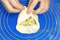 Сырные хычины на кефире - Шаг 5 Сырные хычины на кефире - Шаг 5