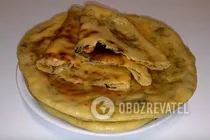 Сырные хычины на кефире - Шаг 8 Сырные хычины на кефире - Шаг 8