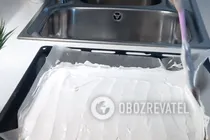 Ніжний меренговий рулет - Крок 3 Ніжний меренговий рулет - Крок 3