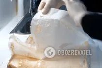 Ніжний меренговий рулет - Крок 5 Ніжний меренговий рулет - Крок 5