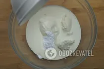 Меренговий рулет із малиною - Крок 7 Меренговий рулет із малиною - Крок 7