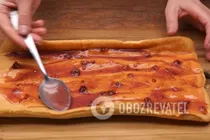 Класичний бісквітний рулет - Крок 7 Класичний бісквітний рулет - Крок 7
