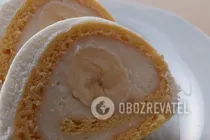 Банановий рулет - Крок 10 Банановий рулет - Крок 10