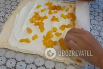 Меренговий рулет з персиками - Крок 11 Меренговий рулет з персиками - Крок 11
