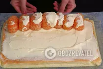 Сладкий рулет без муки - Шаг 13 Сладкий рулет без муки - Шаг 13