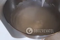 Меренговий рулет з персиками - Крок 1 Меренговий рулет з персиками - Крок 1