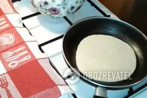 Бездрожжевая пита на воде - Шаг 8 Бездрожжевая пита на воде - Шаг 8