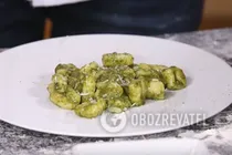 Ньокки с соусом песто - Шаг 7 Ньокки с соусом песто - Шаг 7