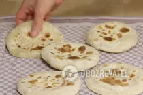 Быстрая арабская пита - Шаг 12 Быстрая арабская пита - Шаг 12