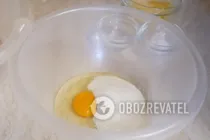 Ореховый рулет на молоке - Шаг 2 Ореховый рулет на молоке - Шаг 2