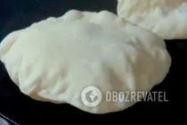 М'яка дріжджова піта - Крок 5 М'яка дріжджова піта - Крок 5
