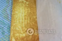 Рулет із вареним згущеним молоком - Крок 4 Рулет із вареним згущеним молоком - Крок 4