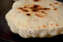 М'яка дріжджова піта - Крок 6 М'яка дріжджова піта - Крок 6
