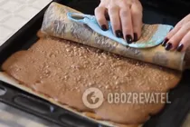 Рулет із малюнком - Крок 8 Рулет із малюнком - Крок 8