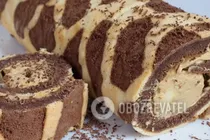 Рулет із малюнком - Крок 10 Рулет із малюнком - Крок 10