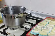 Ньокі у вершково-грибному соусі - Крок 9 Ньокі у вершково-грибному соусі - Крок 9