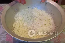 Овощной салат с рисом и томатным соком - Шаг 2 Овощной салат с рисом и томатным соком - Шаг 2