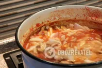 Овочевий салат із печерицями - Крок 4 Овочевий салат із печерицями - Крок 4