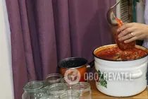 Овочевий салат із печерицями - Крок 6 Овочевий салат із печерицями - Крок 6