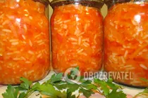 Овощной салат с рисом и томатным соком - Шаг 7 Овощной салат с рисом и томатным соком - Шаг 7