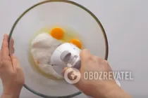Ванільний рулет із джемом - Крок 1 Ванільний рулет із джемом - Крок 1