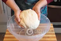 Ечпочмак на дріжджах - Крок 3 Ечпочмак на дріжджах - Крок 3