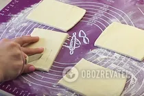 Слойки з яблуками й корицею - Крок 5 Слойки з яблуками й корицею - Крок 5