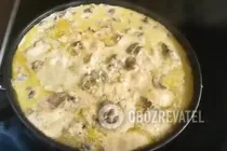 Класичне куряче фрикасе - Крок 8 Класичне куряче фрикасе - Крок 8