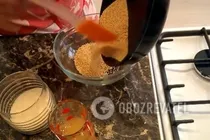 Козинаки из кунжута - Шаг 2 Козинаки из кунжута - Шаг 2