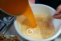 Чурчхела з волоськими горіхами - Крок 4 Чурчхела з волоськими горіхами - Крок 4