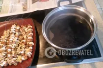 Чурчхела из магазинного сока - Шаг 3 Чурчхела из магазинного сока - Шаг 3