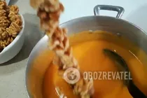 Чурчхела з волоськими горіхами - Крок 6 Чурчхела з волоськими горіхами - Крок 6