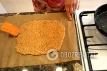 Козинаки из кунжута - Шаг 6 Козинаки из кунжута - Шаг 6