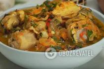 Чахохбили с овощами - Шаг 12 Чахохбили с овощами - Шаг 12