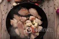 Чахохбілі із соусом "Ткемалі" - Крок 3 Чахохбілі із соусом "Ткемалі" - Крок 3