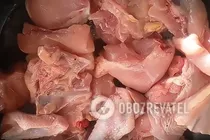 Чахохбили с томатной пастой - Шаг 4 Чахохбили с томатной пастой - Шаг 4