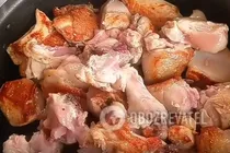 Чахохбили с томатной пастой - Шаг 5 Чахохбили с томатной пастой - Шаг 5