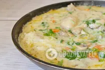 Правильное куриное фрикасе - Шаг 9 Правильное куриное фрикасе - Шаг 9