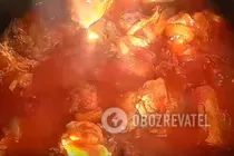 Чахохбили с томатной пастой - Шаг 9 Чахохбили с томатной пастой - Шаг 9