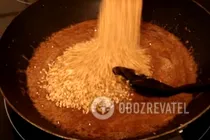 Быстрые козинаки из кунжута - Шаг 3 Быстрые козинаки из кунжута - Шаг 3
