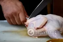 Чахохбілі у винному соусі - Крок 1 Чахохбілі у винному соусі - Крок 1