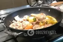 Гостре чахохбілі - Крок 3 Гостре чахохбілі - Крок 3