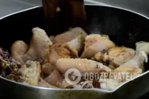 Чахохбілі у винному соусі - Крок 4 Чахохбілі у винному соусі - Крок 4