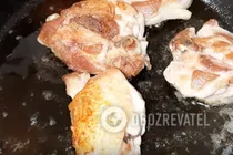 Чахохбілі з "Ткемалі" та овочами - Крок 4 Чахохбілі з "Ткемалі" та овочами - Крок 4