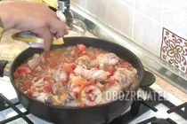 Чахохбілі з болгарским перцем - Крок 5 Чахохбілі з болгарским перцем - Крок 5