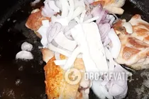 Чахохбілі з "Ткемалі" та овочами - Крок 5 Чахохбілі з "Ткемалі" та овочами - Крок 5